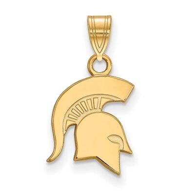 Michigan State University Small Pendant 10k Yellow Gold 1Y044MIS, MPN: 1Y044MIS, 886774817491