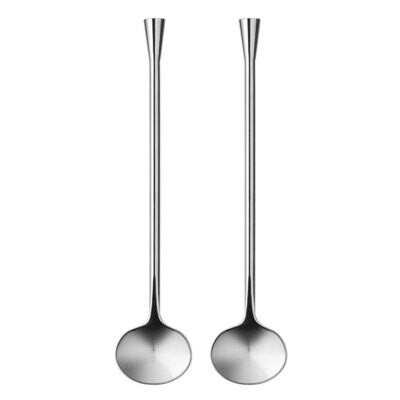 Orrefors City Spoon Pair, MPN: 6310302, 7321646024018