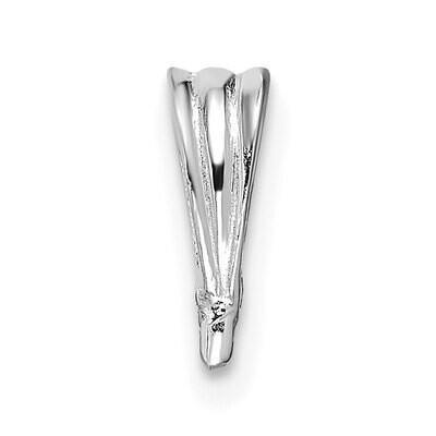 Casted with Ring Bail 14k White Gold WG1520, MPN: WG1520,