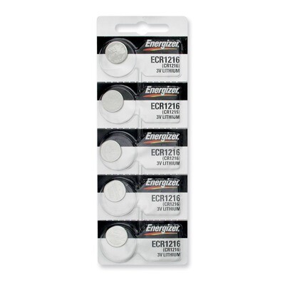 Energizer Lithium Batteries Package of 5 WB1216, MPN: WB1216, 39800022882