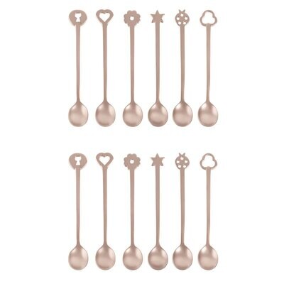 Sambonet Party Fashion Set 12 Party Spoons 52649P23, MPN: 52649P23,