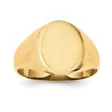 Men&#39;s Signet Ring 14k Gold RS133, MPN: RS133, 886774641782