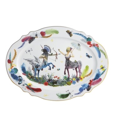 Vista Alegre Christian Lacroix Caribe Large Oval Platter, MPN: 21122092, 5601266403144