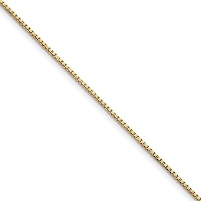 7 Inch 1.5mm Box Chain 10k Gold 10BX150-7, MPN: 10BX150-7, 191101440243