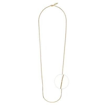 Nikki Lissoni Modern Gold-plated Necklace 60cm Compatible with Pendant N1030G60, MPN: N1030G60, 871…
