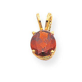 7mm Garnet pendant 14k Gold XP417GA, MPN: XP417GA, 883957228969