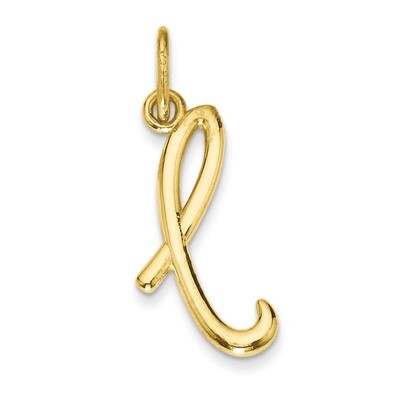 Initial Charm 14k Gold YC1060L, MPN: YC1060L, 883957130224