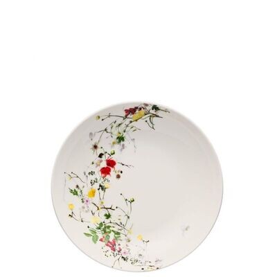 Rosenthal Brillance Fleurs Sauvages Soup Coupe Plate 8 1/4 Inch, MPN: 10530-405101-10321,