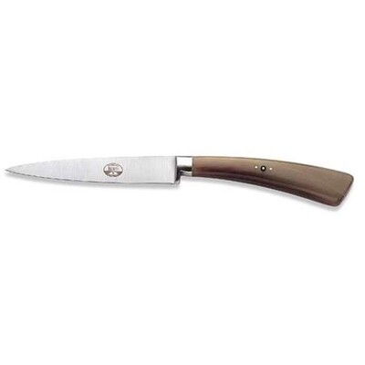 Berti Straight Paring Knife Ox Horn Handle 215