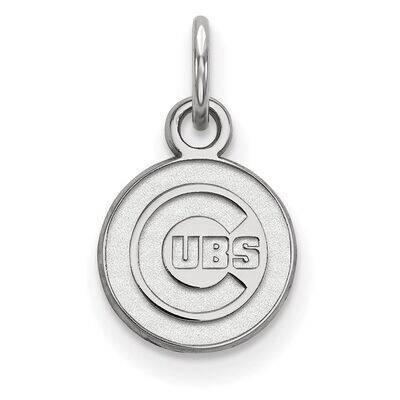 Chicago Cubs x-Small Pendant 10k White Gold 1W001CUB, MPN: 1W001CUB, 886774765303
