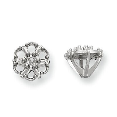 Cluster 7-Stone Low .035ct. Setting 14k White Gold WG290, MPN: WG290,