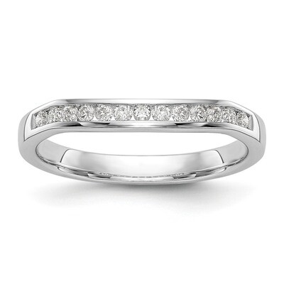 Diamond Wedding Band 14k White Gold RM2585B-025-WAA, MPN: RM2585B-025-WAA, 883957796895