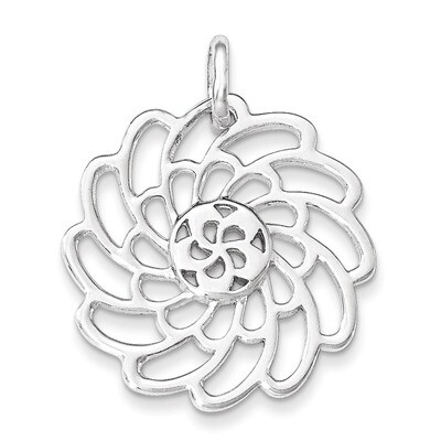 Polished Pendant Sterling Silver QP4325