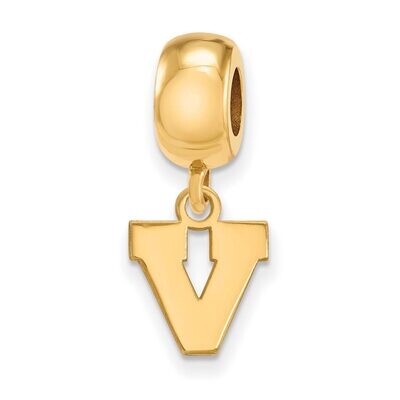 University of Virginia Bead Charm x-Small Dangle Gold-plated Silver GP060UVA, MPN: GP060UVA, 886774…