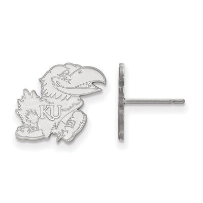 University of Kansas Small Post Earring Sterling Silver SS056UKS, MPN: SS056UKS, 886774708966