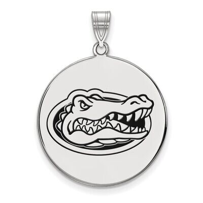 University of Florida Extra Large Enamel Disc Pendant Sterling Silver SS078UFL, MPN: SS078UFL, 8867…