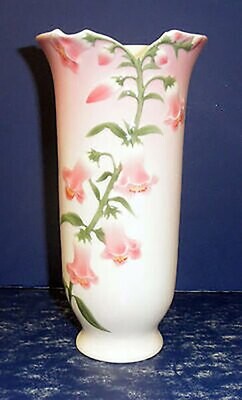 Franz Porcelain Bellflower Porcelin Small Flower Vase FZ00307, MPN: FZ00307,