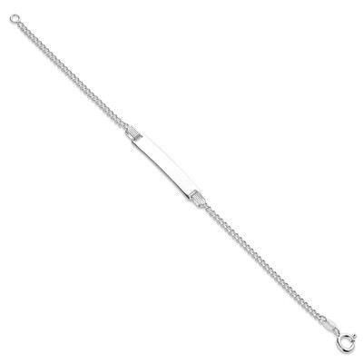 Children&#39;s ID Bracelet Sterling Silver QID28-6, MPN: QID28-6, 883957955919