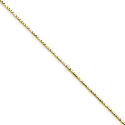 0.90mm Box Chain 9 Inch 10k Gold 10BX087-9, MPN: 10BX087-9, 886774429199