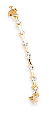 Bangle Bracelet Mounting 14k Gold XB220, MPN: XB220,