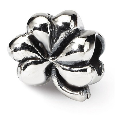 Clover Bead - Sterling Silver QRS1261, MPN: QRS1261, 883957301808