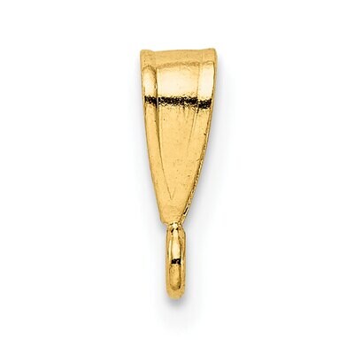 Large Ring Pendant Loop 14k Yellow Gold YG2775, MPN: YG2775,