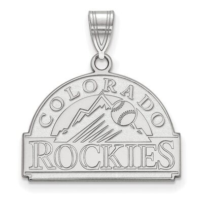 Colorado Rockies Medium Pendant 10k White Gold 1W002ROK, MPN: 1W002ROK, 886774768717