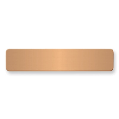 1/2 x 2 3/8 Copper Aluminum Plates-Sets of 6  GL6673-CA, MPN: GL6673-CA,