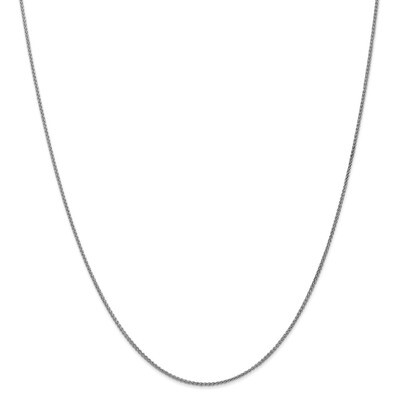 Leslie&#39;s 22 Inch 1.2mm Spiga Wheat Chain 14k White Gold HB-1849-22, MPN: 1849-22, 191101741593