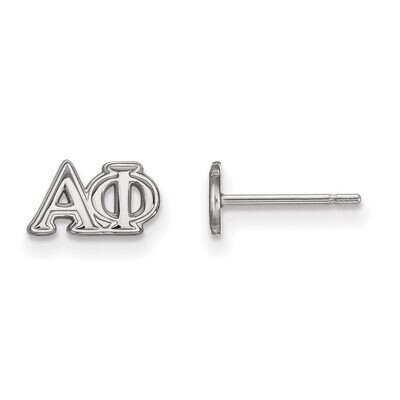 Alpha Phi Extra Small Post Earrings Sterling Silver SS005APH, MPN: SS005APH, 886774599298