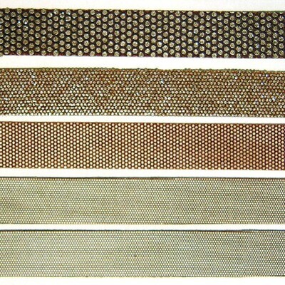 3M 280 Grit Flex Diamond Abrasive Hook-It Strip JT665, MPN: JT665,