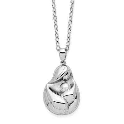Mine To Keep Mom &amp; Baby 18 Inch Necklace Sterling Silver QSX716, MPN: QSX716, 191101783838