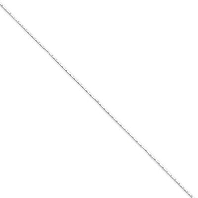 16 Inch .6mm 4 Sided Diamond-cut Mirror Box Chain Sterling Silver QPE33-16, MPN: QPE33-16, 88677411…