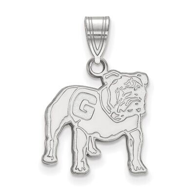 University of Georgia Medium Pendant 14k White Gold 4W060UGA, MPN: 4W060UGA, 886774852294