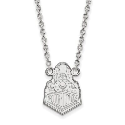 Purdue Large Pendant with Chain Necklace Sterling Silver SS050PU-18, MPN: SS050PU-18, 886774696577