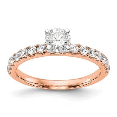 14Kr True Origin Vs/Si, D E F, Peg Set Engagement Ring Lab Grown Diamond RM2927E-049-RLD, MPN: RM29…