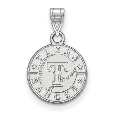 Texas Rangers Small Pendant 10k White Gold 1W001RAN, MPN: 1W001RAN, 886774766201