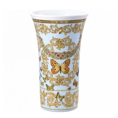 Versace Butterfly Garden Vase Porcelain 13 1/2 inch, MPN: 14091-102912-26034, 790955127586
