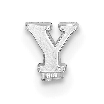 Casted Letter Y 14k White Gold WG2219Y, MPN: WG2219Y,