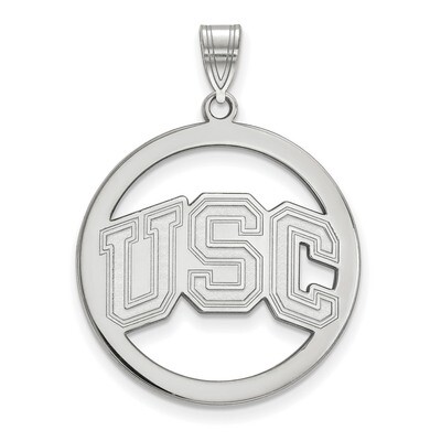University of Southern California L Pendant in Circle Sterling Silver SS045USC, MPN: SS045USC, 1911…