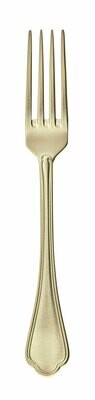 Sambonet Filet Toiras Diamond Pvd White Gold Table Fork 52956P08, MPN: 52956P08, 790955148536