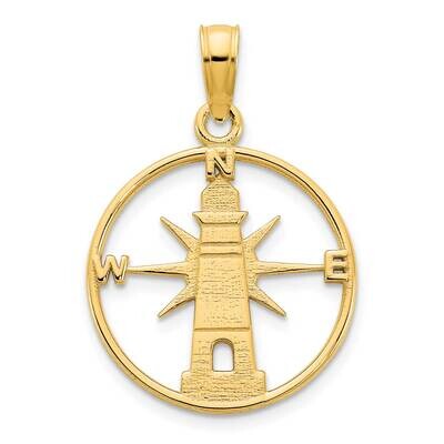 Lighthouse Charm 14k Gold D5232, MPN: D5232, 196904074336