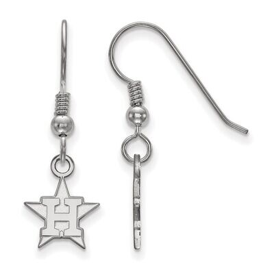 Houston Astros Extra Small Dangle Earring Wire Sterling Silver SS013AST, MPN: SS013AST, 886774626789