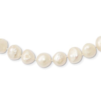 9-10Mm White Freshwater Cultured Pearl 64 Inch Baroque Endless Necklace QH5320, MPN: QH5320, 886774…