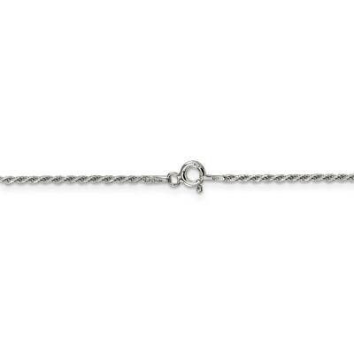 28 Inch 1.5mm Diamond-cut Rope Chain Sterling Silver QDC020-28, MPN: QDC020-28, 886774125213