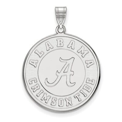 University of Alabama x-Large Disc Pendant 14k White Gold 4W088UAL, MPN: 4W088UAL, 886774855226