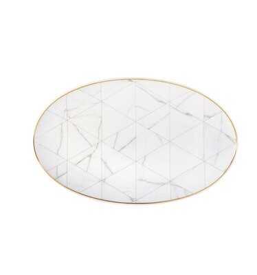 Vista Alegre Carrara Large Oval Platter, MPN: 21124356,