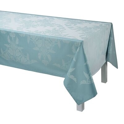 Le Jacquard Syracuse Aqua Coated Tablecloth 59x102, MPN: 25120, 3660269251208