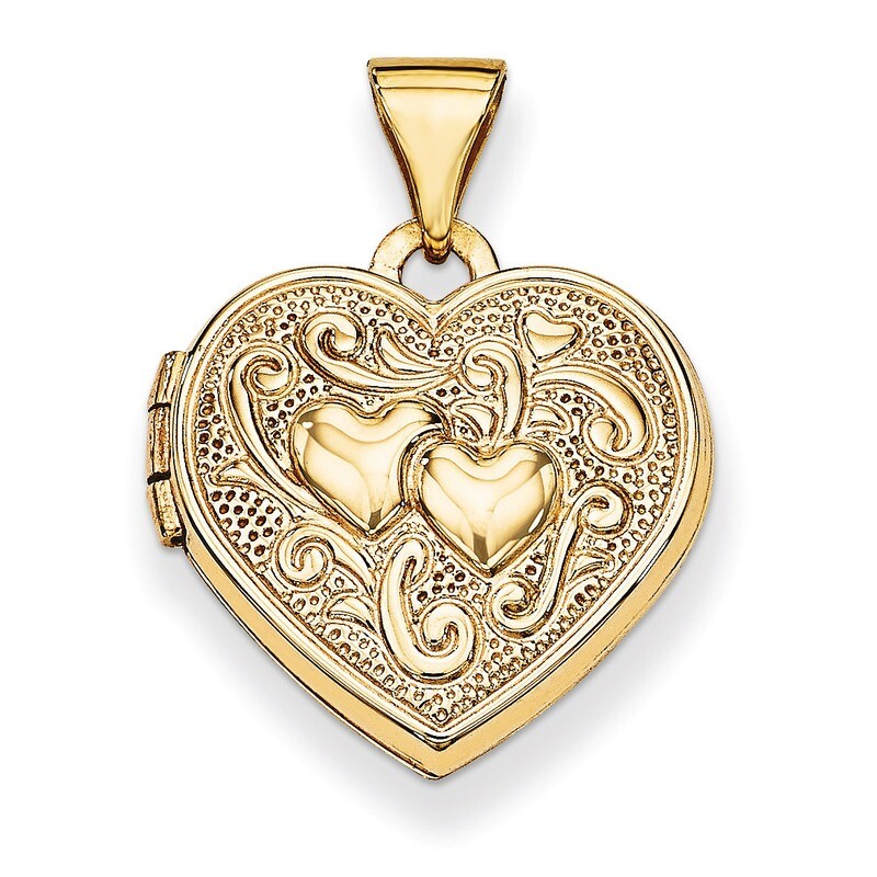 Heart Locket 14k Gold XL202