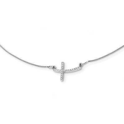 Necklace 14k White Gold Diamond PM4694-010-WA, MPN: PM4694-010-WA, 883957670782